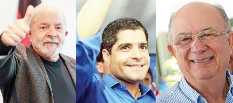 Lula, ACM Neto e Ronaldo lideram pesquisa em Feira de Santana