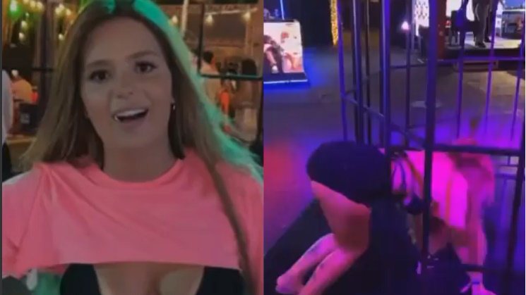 Veja vídeos; Ex-BBB Viih Tube pega três, rouba a cena e é Flagrada aos beijos na ‘Farofa da GKay’